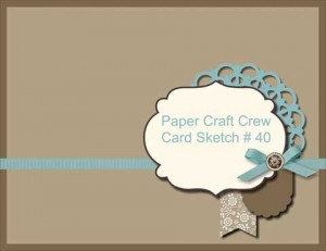 Paper Craft Crew Card Sketch