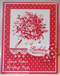 Design Team entry for Paper Craft Crew Card Sketch by Glenda