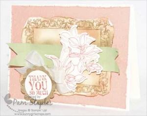Card Sketch design team card by Pam Staples