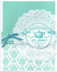 Design Team Card Sketch sample by Mary Noble