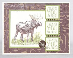 Card Sketch sample by Pam Staples