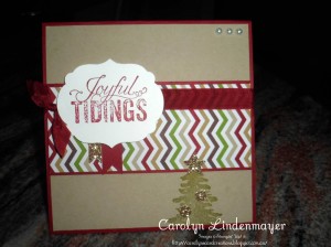 Card Sketch sample by Carolyn