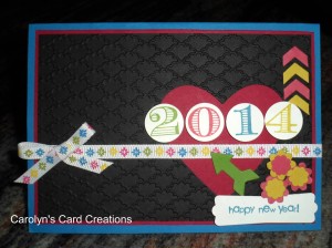 Card Sketch sample by Carolyn