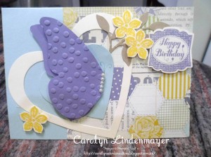 Design Team submission by Carolyn Lindenmayer for Paper Craft Crew Card Sketch #95