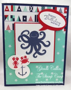 Paper Craft Crew Card Sketch #99 deisgn team sample by Glenda Caulkins