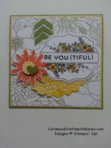 Featured Artisan on the Paper Craft Crew Blog for Card Sketch 96