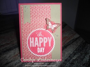 Paper Craft Crew Card Sketch #102 Design Team submission by Carolyn Lindenmayer