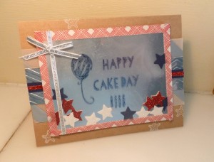 Paper Craft Crew Card Sketch #100 deisgn team sample by Mary Noble
