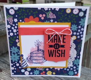 Paper Craft Crew Card Sketch #100 deisgn team sample by Stacey