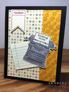 Paper Craft Crew Card Sketch #102 Design Team submission by Justin Krieger