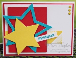 Paper Craft Crew Card Sketch #105 design team submission by Pam Staples