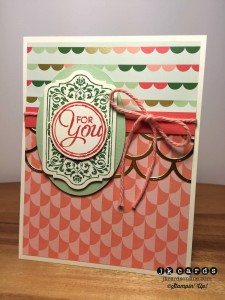 Paper Craft Crew Card Sketch #107 design team submission by Justin Krieger