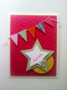 Paper Craft Crew Card Sketch 104 Featured Artisan