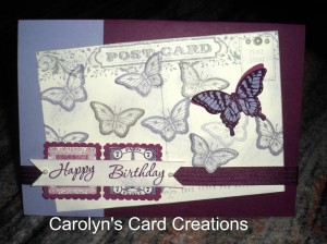 Paper Craft Crew Card Sketch #108 design team submission by Carolyn Lindenmayer