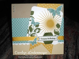 Paper Craft Crew Card Sketch #109 design team submission by Carolyn Lindenmayer