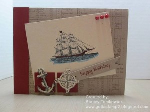 Paper Craft Crew Card Sketch #108 design team submission by Stacey Tomkowiak