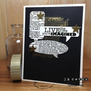 Paper Craft Crew Card Sketch #110 design team submission by Justin Krieger