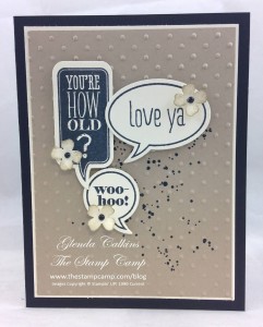 Paper Craft Crew Card Sketch #110 design team submission by Glenda Calkins