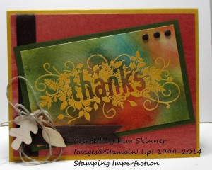 Paper Craft Crew Card Sketch #108 design team submission by Kim Skinner