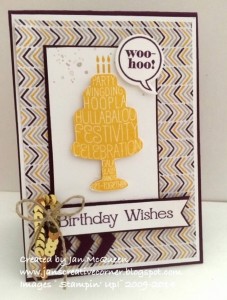 Paper Craft Crew Card Sketch #113 design team submission by Jan McQueen