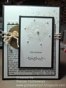 Paper Craft Crew Card Sketch #119 design team submission by Stacey Tomkowiak
