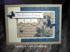 Paper Craft Crew Card Sketch #123 design team submission by Carolyn Lindenmayer