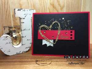 Paper Craft Crew Card Sketch #129 design team submission by Justin Krieger. #justinkrieger #papercraftcrew #stampinup