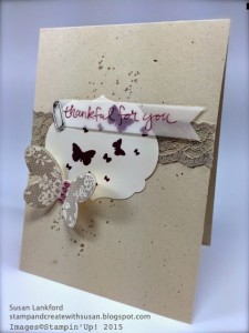 Featured Artisan for the Paper Craft Crew Card sketch 131. #stampinup #papercraftcrew