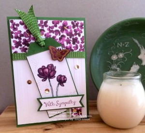 Paper Craft Crew Card Sketch #130 design team submission by Jan McQueen. #stampinup #papercraftcrew #janmcqueen