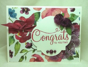 Featured Artisan for the Paper Craft Crew Card sketch 132. #stampinup #papercraftcrew