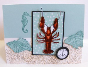 Paper Craft Crew Card Sketch #135 design team submission by Janice Rosenthal Rock. #stampinup #janicerosenthal