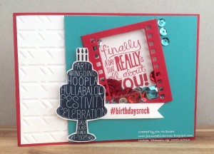 Paper Craft Crew Card Sketch #138 design team submission by Jan McQueen. #stampinup #papercraftcrew #janmcqueen