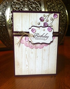 Featured Artisan for the Paper Craft Crew Card sketch 132. #stampinup #papercraftcrew