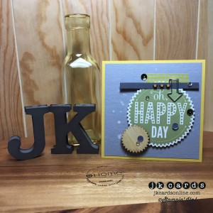 Paper Craft Crew Card Sketch #141 design team submission by Justin Krieger. #justinkrieger #papercraftcrew #stampinup