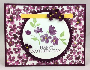 Paper Craft Crew Card Sketch #142 design team submission by Glenda Calkins. #stampinup #papercrafts #glendacalkins