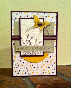 Featured Artisan for Paper Craft Crew Card Sketch 127