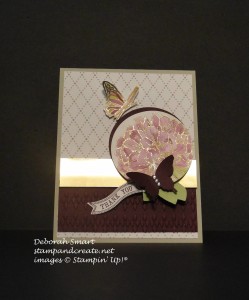 Paper Craft Crew Card Sketch #145 design team submission by Deborah Smart. #stampinup #papercraftcrew #deborahsmart