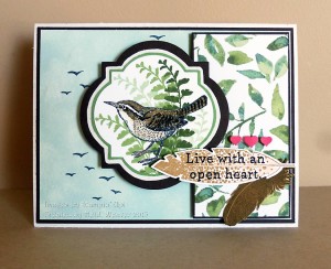 Paper Craft Crew Card Sketch #144 design team submission by Heidi Weaver. #stampinup #papercraftcrew #heidiweaver