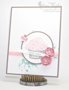 Paper Craft Crew Card Sketch #146 design team submission by Pam Staples. #stampinup #papercrafts #pamstaples #sunnygirlscraps