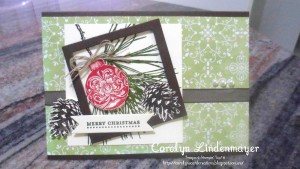Paper Craft Crew Card Sketch #150 design team submission by Carolyn Lindenmayer. #stampinup