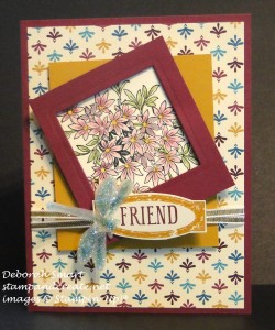 Paper Craft Crew Card Sketch #150 design team submission by Deborah Smart. #stampinup #papercraftcrew #deborahsmart