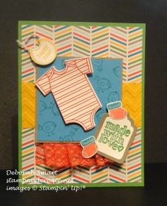 Paper Craft Crew Card Sketch #151 design team submission by Deborah Smart. #stampinup #papercraftcrew #deborahsmart