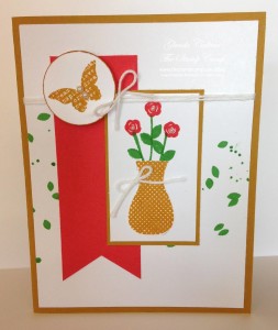 Paper Craft Crew Card Sketch #149 design team submission by Glenda Calkins. #stampinup #papercrafts #glendacalkins