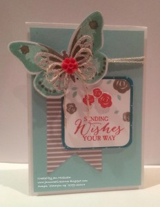 Paper Craft Crew Card Sketch #148 design team submission by Jan McQueen. #stampinup #papercraftcrew #janmcqueen