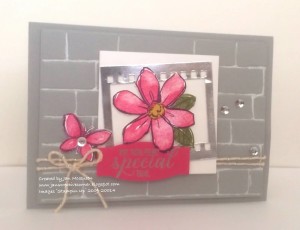 Paper Craft Crew Card Sketch #150 design team submission by Jan McQueen. #stampinup #papercraftcrew #janmcqueen
