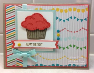Paper Craft Crew Card Sketch #148 design team submission by Glenda Calkins. #stampinup #papercrafts #glendacalkins