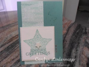 Paper Craft Crew Card Sketch #152 design team submission by Carolyn Lindenmayer. #stampinup