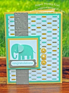 Paper Craft Crew Card Sketch #152 design team submission by Crystal Komara. #stampinup #papercraftcrew #crystalkomara
