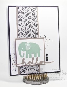 Paper Craft Crew Card Sketch #152 design team submission by Pam Staples. #stampinup #papercrafts #pamstaples #sunnygirlscraps