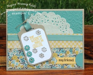 Paper Craft Crew Card Sketch #153 design team submission by Crystal Komara. #stampinup #papercraftcrew #crystalkomara